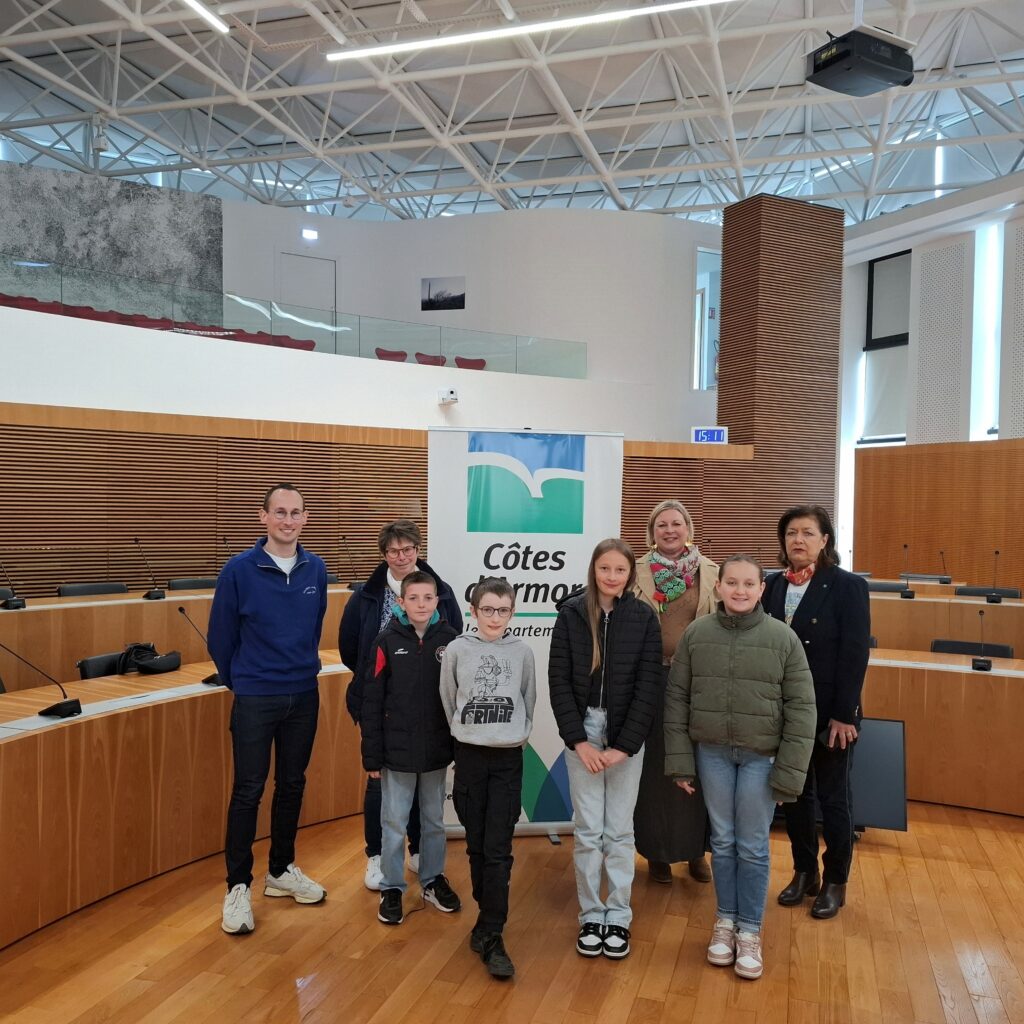 CONSEIL DES ENFANTS – VISITE DU CONSEIL DÉPARTEMENTAL