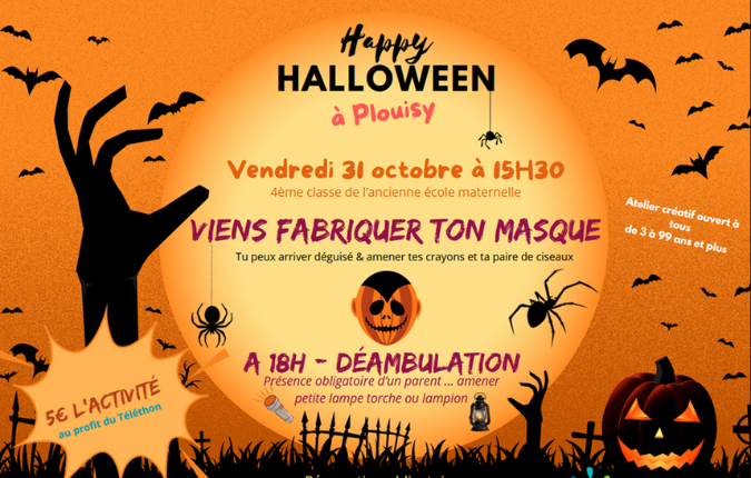 HAPPY HALLOWEEN – TÉLÉTHON