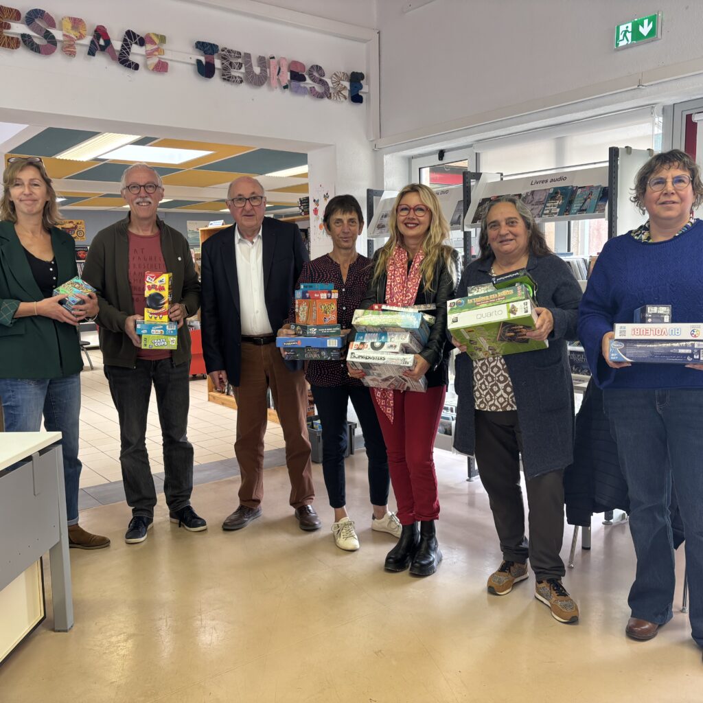 VINGT-SEPT NOUVEAUX JEUX A LA MÉDIATHÈQUE