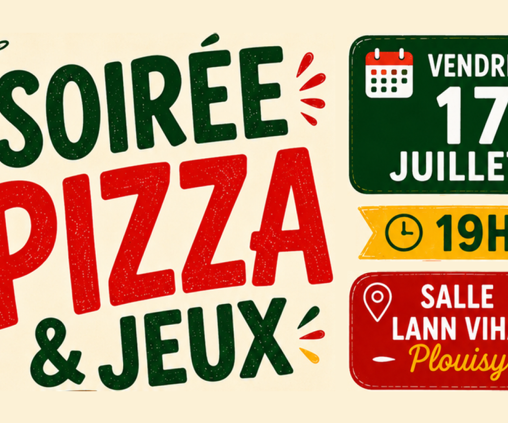 SOIRÉE PIZZA & JEUX